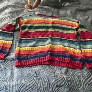 Colorful vintage sweater